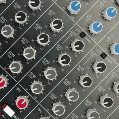 Allen & Heath ZED-14 - 14-Channel Touring Quality Mixer with USB I/O (AH-ZED-14),Grey/Red image 7