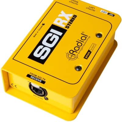 Radial Engineering SGI-STEREO-RX Stereo Studio Guitar Interface, RX Only Must be Used with Stereo TX image 4