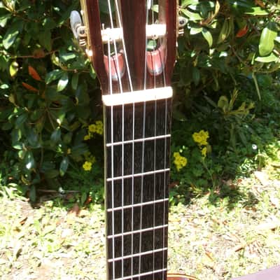 1981 K Yairi Classical Guitar Y505P Supervised by Saburo Nogami  - Natural+Deluxe Takabe Hard Case image 10