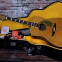 Fender King Vintage with Fender Vintage Style Hardshell Case, and Fender Accessory Kit 2023 Model in Aged Natural