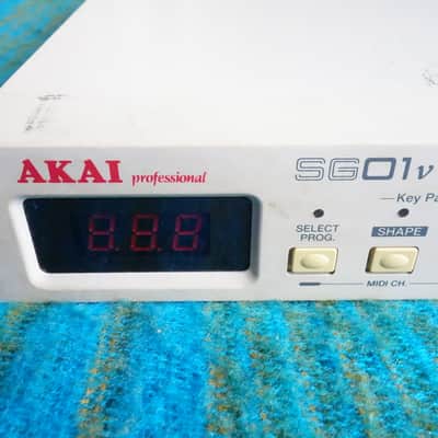 Akai SG01v Vintage Sound Module - 90's Synthesizer w/ AC Adapter - G99 image 3