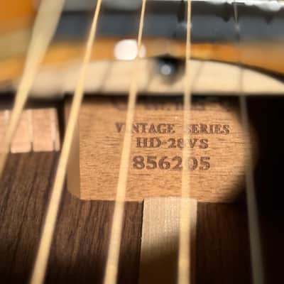 Martin HD-28vs Slotted headstock 12 fret 2002 - Gloss image 18