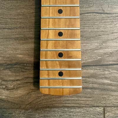 Warmoth Roasted Maple Stratocaster Neck Lic. by Fender image 6
