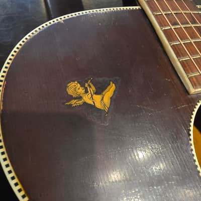 1959 Kay K6116 - Gleaming Auditorium Model - Acoustic Guitar - Sunburst image 10