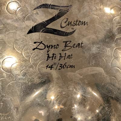 Zildjian 14" Z Custom Dyno Beat Hi-Hat Cymbals (Pair) - Brilliant image 3