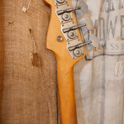 Fender Precision Bass 1965 - Candy Apple Red - Refin image 10