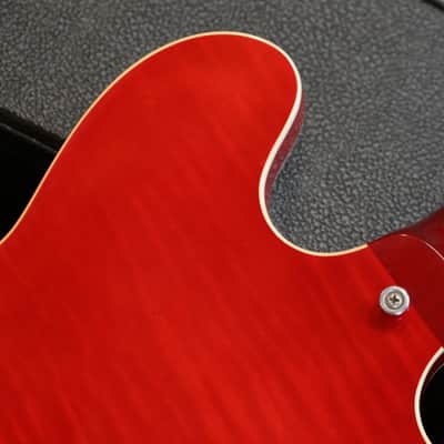 2011 Gibson ES-335 Dot Semi-Hollow Electric Guitar Figured Cherry Red + OHSC image 13