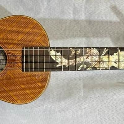 Tenor Ukulele Balinese Koa Handmade by Blueberry Mermaid Motif Pre-Order 90 Day image 11