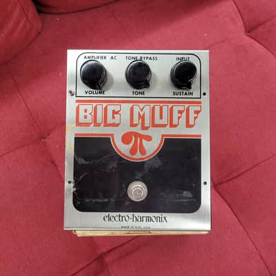 Electro-Harmonix Big Muff Pi V5 (Op Amp Tone Bypass) 1979 - Silver image 2