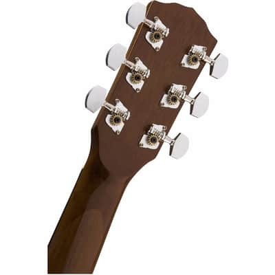 Fender CP-60S Solid Spruce Top Parlor Size Acoustic Guitar, Walnut Fingerboard image 3