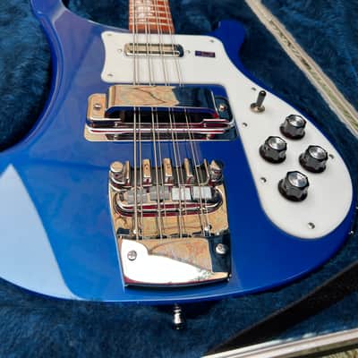 Rickenbacker 4008/8 Bass 2002 - Blue 8 string image 1
