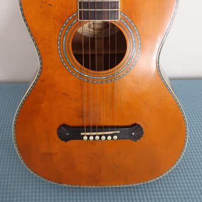 2008 Washburn 125th Anniversary R316SWKK Limited Edition Parlor Acoustic Guitar Very Clean #61 Of 250 Rare image 2