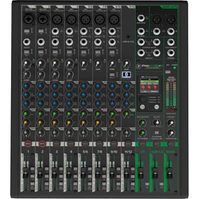 Mackie ProFX12v3+ 12-Channel Analog Mixer with Enhanced FX and Bluetooth image 1