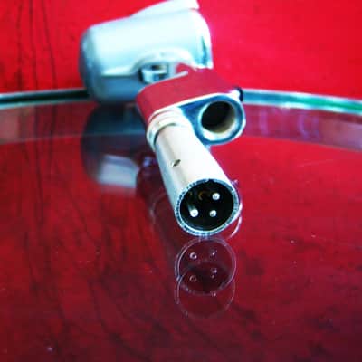 Vintage 1940's Astatic N-80S Crystal microphone High Z w Switchcraft 339A XLR cable adapter 10C 10D image 15