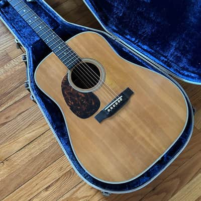 1975 Martin D-28L Left Handed Dreadnought Acoustic Guitar w/ OHSC image 15