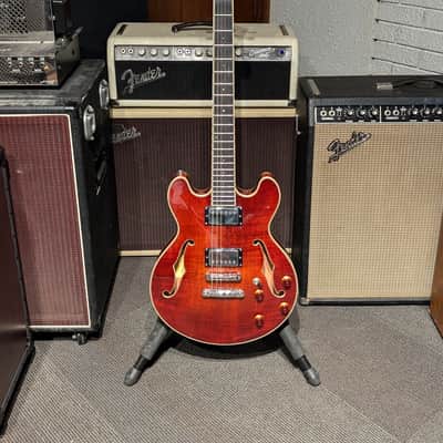 Eastman T184MX Semi-Hollow Electric Guitar w/Case - Classic Finish (Serial #P2303321) image 1
