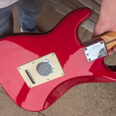 Fender Stratocaster 50th anniversary 2004 - Chrome Red image 2