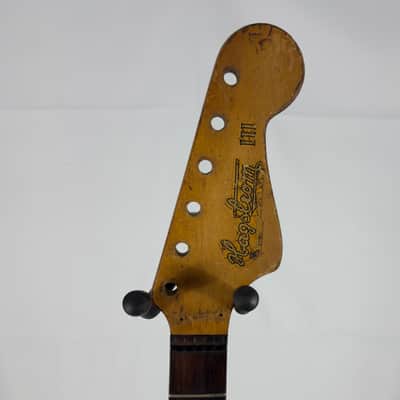 Hagstrom Model III Electric Guitar Neck Sweden 1960s - Natural image 1
