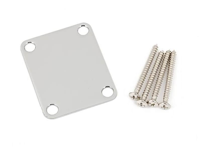 Fender 099-1447 Original Vintage 4-Bolt Neck Plate image 1