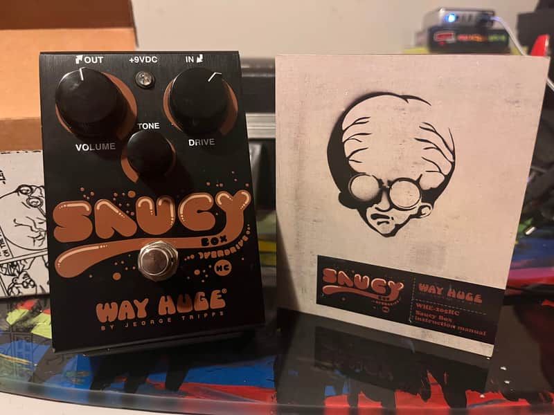 Way Huge WHE205HC Saucy Box HC Hard Clipping Overdrive | Reverb