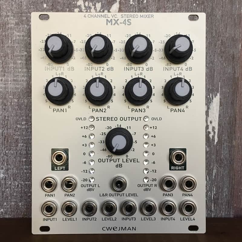 Cwejman MX-4S 4 Channel VC Stereo Mixer image 2