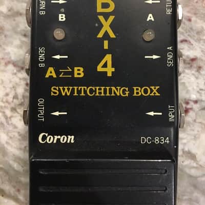Coron DC-834 Switching Box Line Selector Vintage Guitar Effect Pedal MIJ Japan image 2