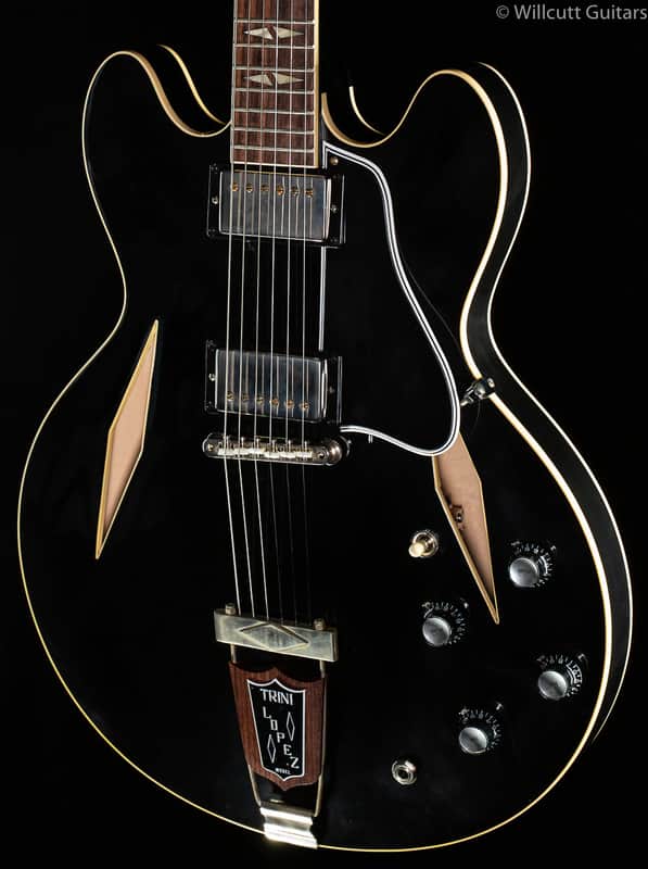 Gibson Custom Shop 1964 Trini Lopez Standard Reissue VOS Ebony (643) image 1