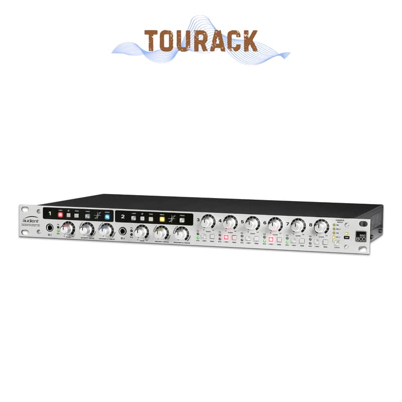 Audient ASP800 8-Channel Microphone Preamplifier and ADC With HMX & IRON Enhancement Circuitry| TOURACK image 1