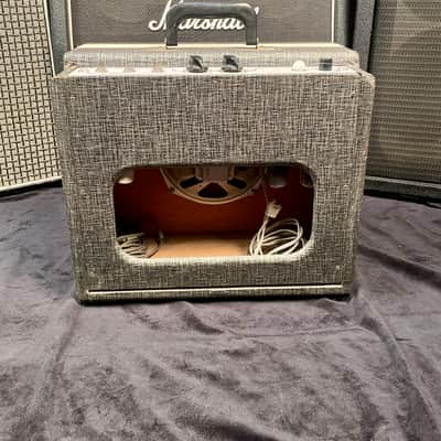 Supro/Valco Comet Double Neck 6/6-String Lap Steel 1956 white w/ supro amp image 20