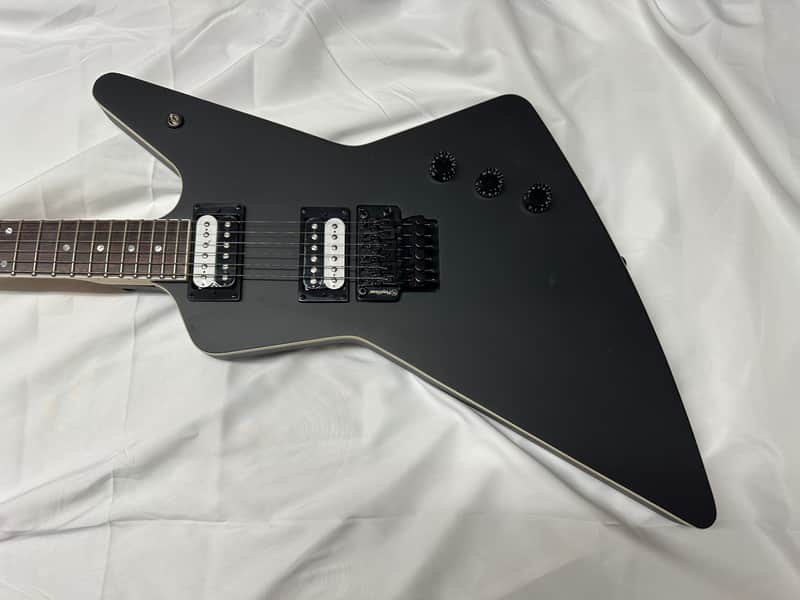 DEAN ZX F Floyd Rose tremolo Black Satin electric GUITAR NEW Blem