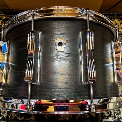 Ludwig 8" x 14" Classic Oak Custom Snare Drum - Night Oak image 1
