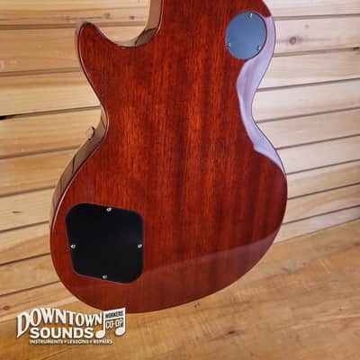 Epiphone Les Paul Standard 50s Figured with Premium Epiphone Gig Bag - Washed Cherry Sunburst image 7