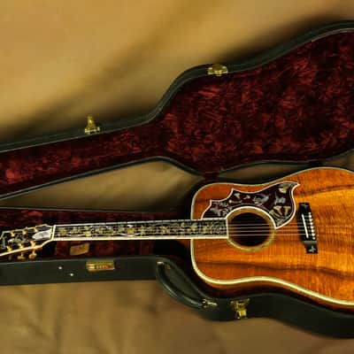 Gibson Master Museum Hummingbird Koa Ren Ferguson Custom Acoustic Guitar image 14