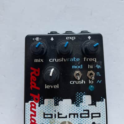 Red Panda Bitmap V1 Bitcrusher Bit Map Modulation Guitar / Bass Effect Pedal image 2