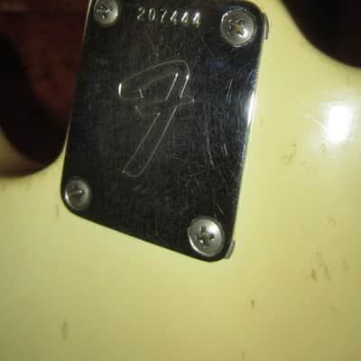 1968 Fender Mustang White w/ Original Hardshell Case Bild 7