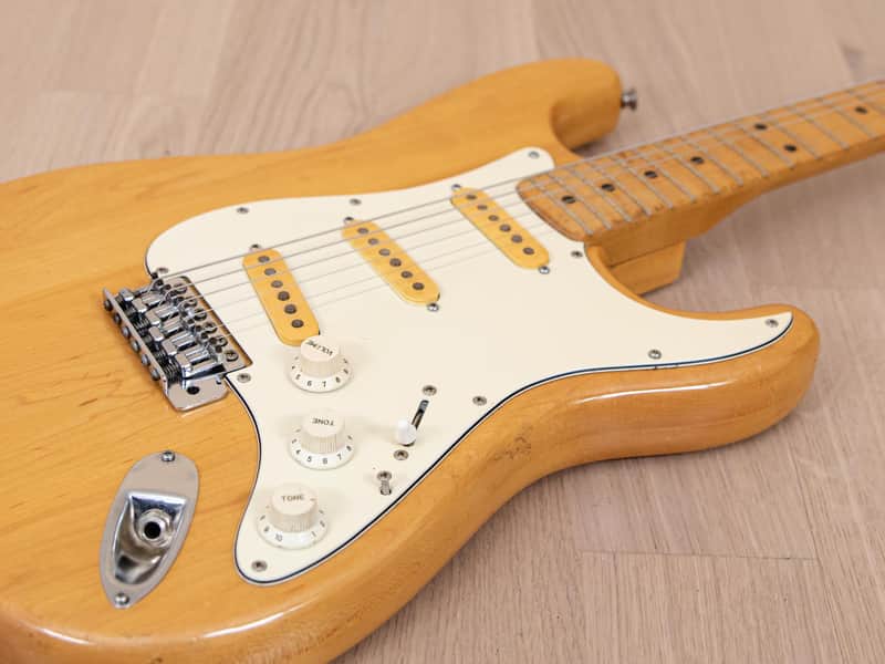 1970s Fernandes Burny Custom FST-75N Vintage S-Style Guitar | Reverb