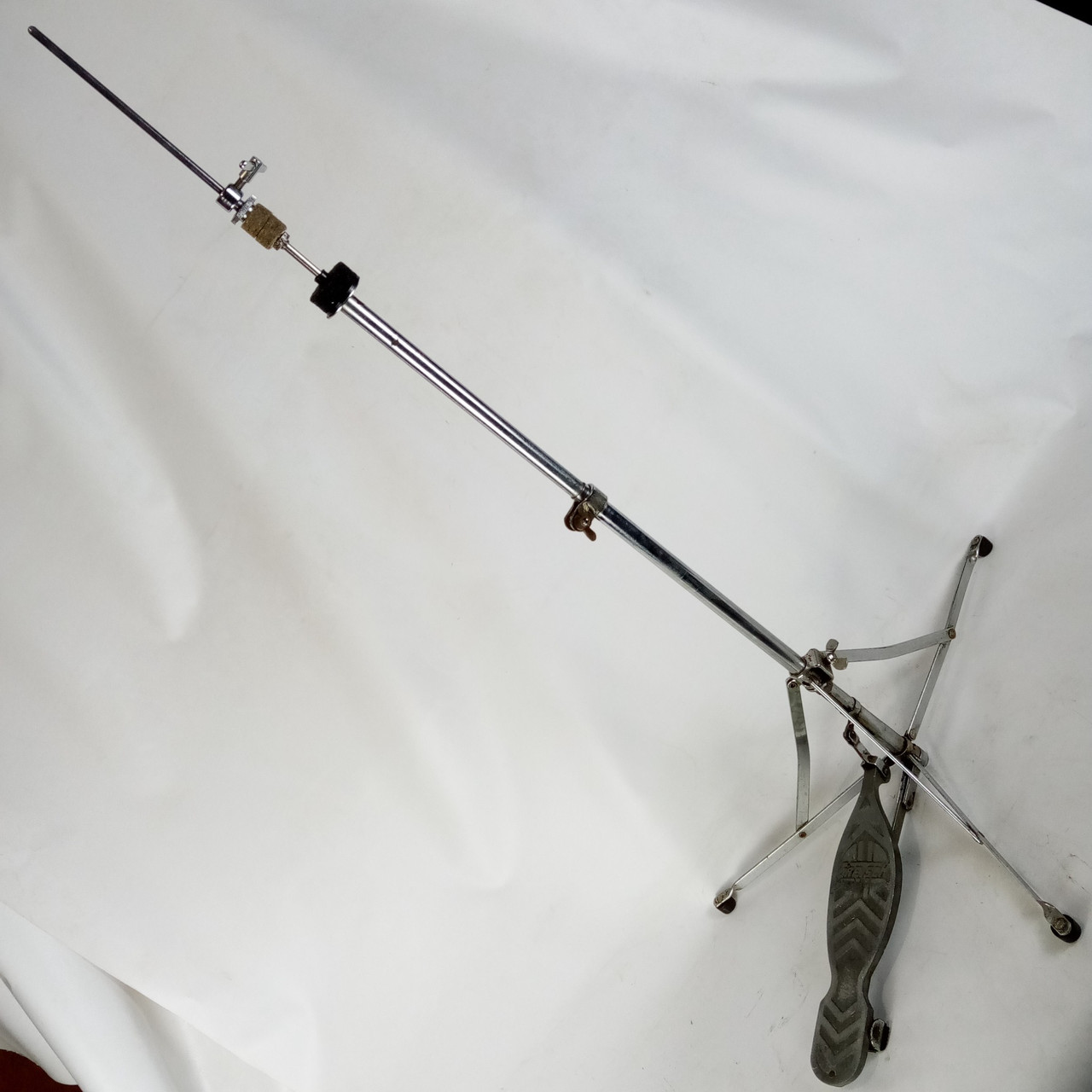 Gretsch Flat-Base Hi-Hat Cymbal Stand Vintage 50s Flush Tripod Broadkaster#4844W — main photograph