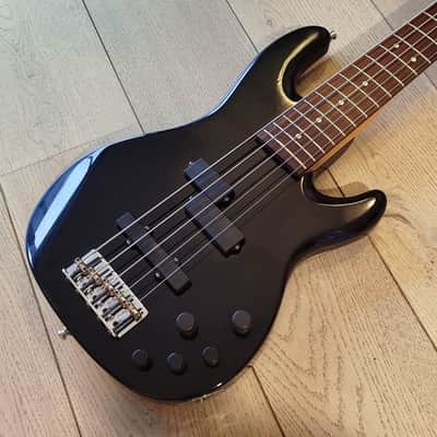 Fender Deluxe Series Zone Lyte Bass 2005 - Black EADGC strings image 8