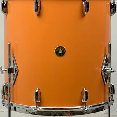 Gretsch 22/13/16/5.5x14" Broadkaster Vintage-Build Drum Set - Exclusive Satin Cameo Coral imagen 23