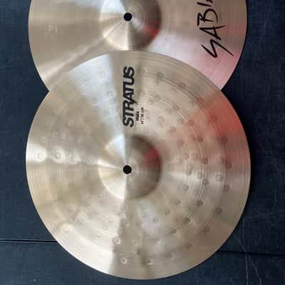 Mint Sabian 14" Stratus Hi-Hats - Natural image 1
