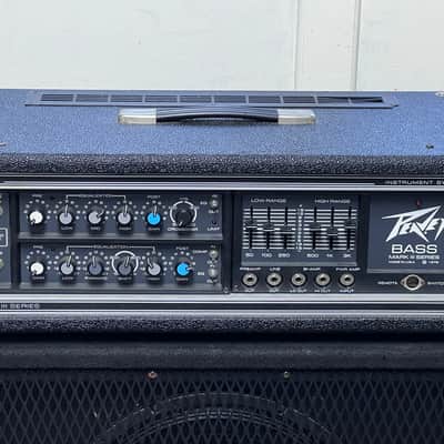 Peavey Peavey Bass Mark III Series 400B 1978 - Black Serviced W/CAB image 2