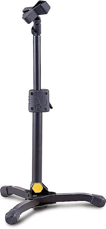 Hercules MS300B Low Profile Straight Microphone Stand w/ H Base and Tilting Shaft image 1