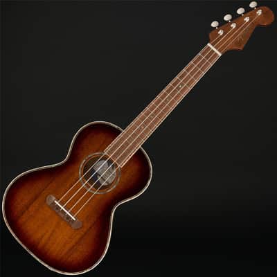 Fender Montecito Tenor Ukulele, Walnut Fingerboard, Shaded Edge Burst image 3