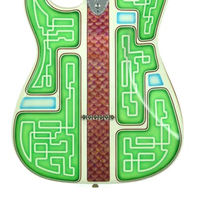 Used Fender Custom Shop Masterbuilt Low Rider Stratocaster by Todd Krause w/Troy Lee Designs R39290 image 4