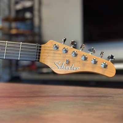 Schecter Nick Johnston Traditional with Ebony Fretboard 2020 - Present - Atomic Green image 3