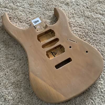 Unfinished Alder Wood Custom Double Cutaway Guitar Body Project image 1