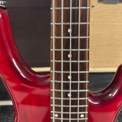 Arbor 5 string bass Red Jazz style image 5