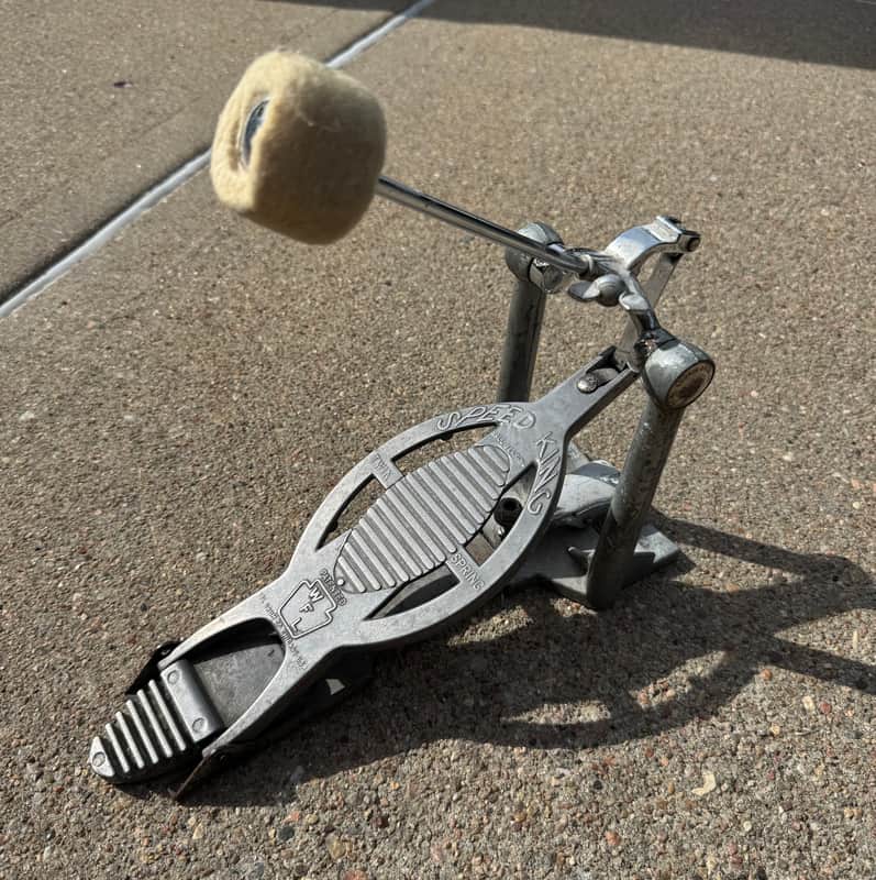 Vintage WFL Speed King Model 201 Bass Drum Pedal – Chicago USA image 1