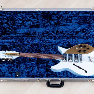 2004 Rickenbacker 325C58/12 12-String Blue Boy F Hole w/ Roger McGuinn Compressor & Case, 325/12 image 19