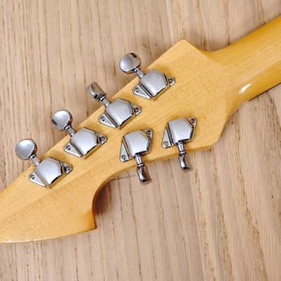 1990s Teisco Spectrum 5 Vintage Reissue Guitar Metallic Red Kawai Japan image 5